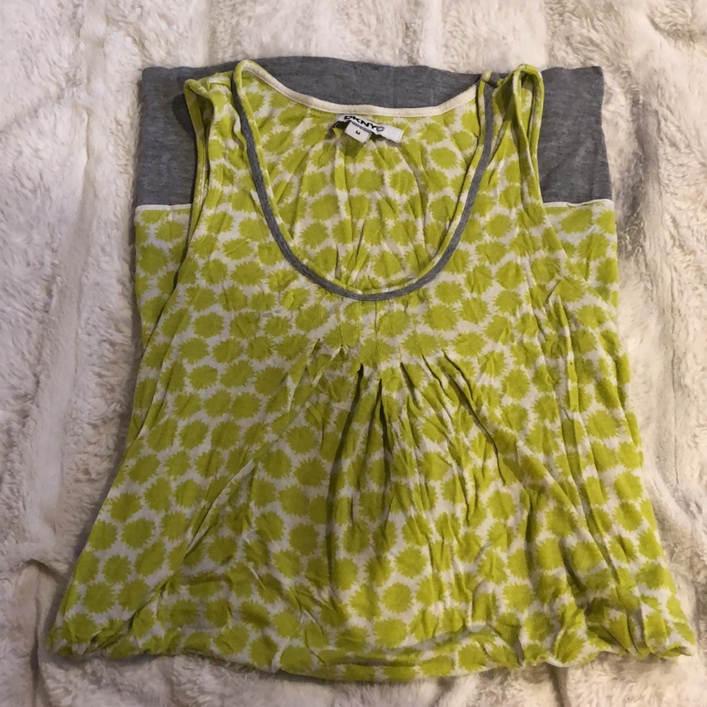Soft Green Splatter Pajama Dress
